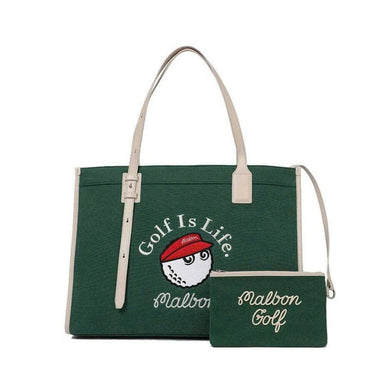 MALBON GREEN TOTE BAG