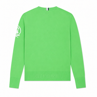 GREEN LUXURY KNIT SWEATER