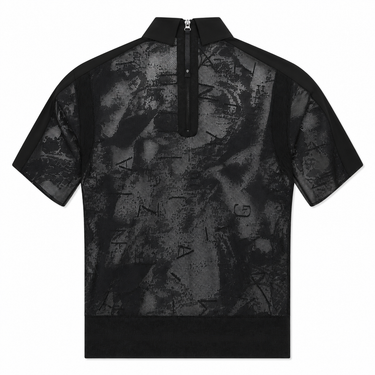 HYDROGEN CAMO ZIP POLO