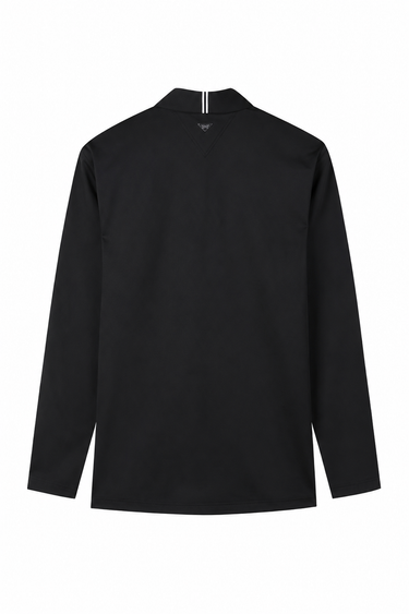 PXG MINIMAL ZIP POLO LS