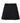 BLACK PLEATED MINI SKIRT