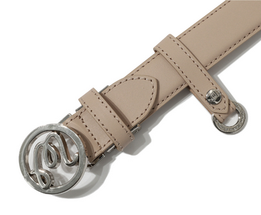 MALBON CHAIN LOGO BELT