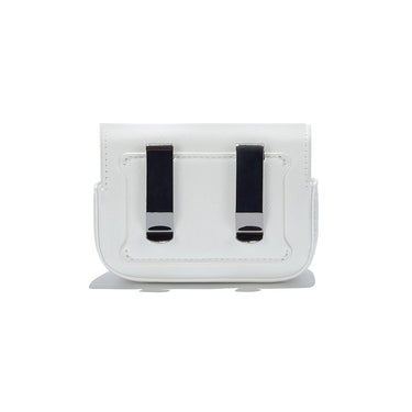 WHITE GOLF BALL POUCH