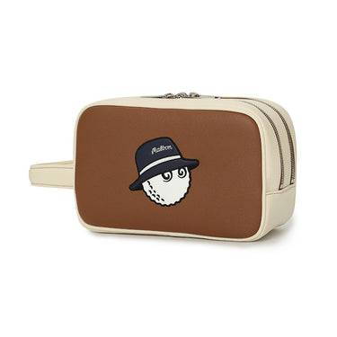 MALBON DOUBLE ZIP POUCH