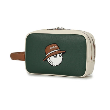MALBON DOUBLE ZIP POUCH
