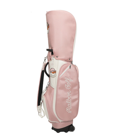 MALBON PINK GOLF BAG