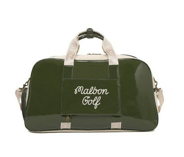 MALBON PATENT LEATHER DUFFLE BAG