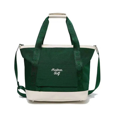 MALBON GREEN NYLON TOTE
