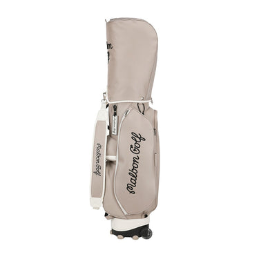MALBON BEIGE GOLF BAG