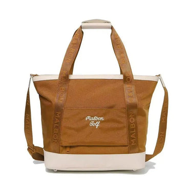 MALBON BROWN NYLON TOTE